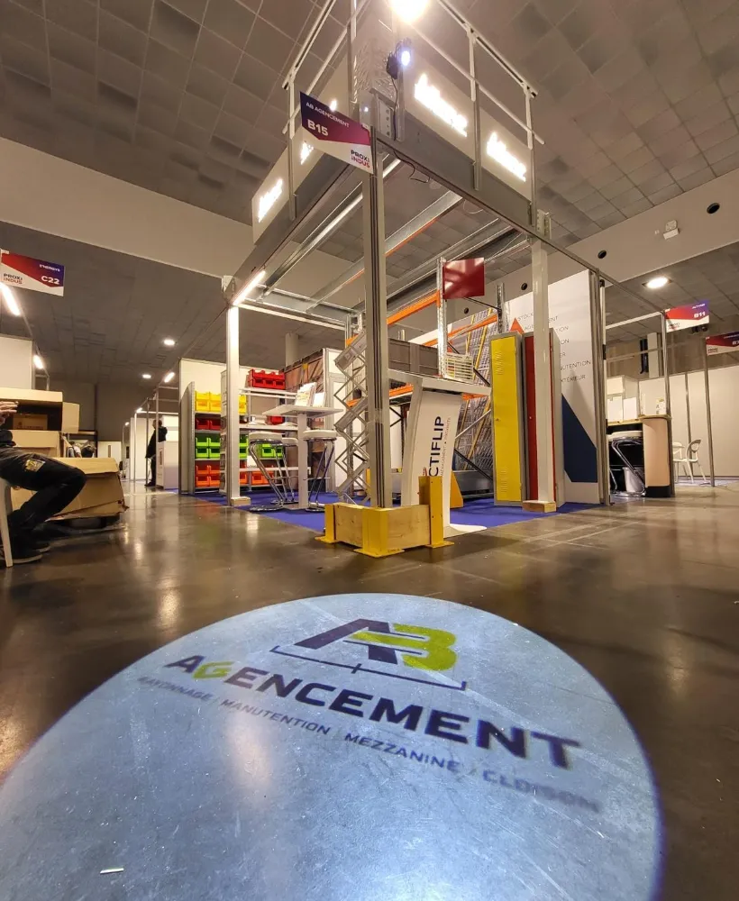 Ab Agencement Rayonnage A Guilly Pres D Orleans Ab Agencement Performance Mezzanine Sur Mesure 1