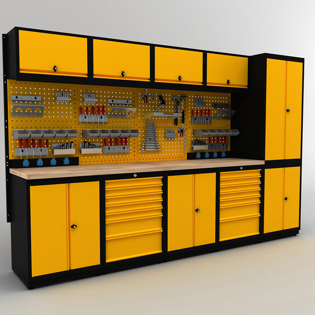 Ab Agencement Rayonnage A Guilly Pres D Orleans Etabli Moduline BD.36.18.22 4