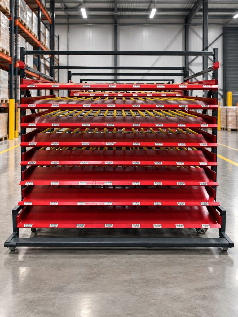 Ab Agencement Rayonnage A Guilly Pres D Orleans Etagere Rouge