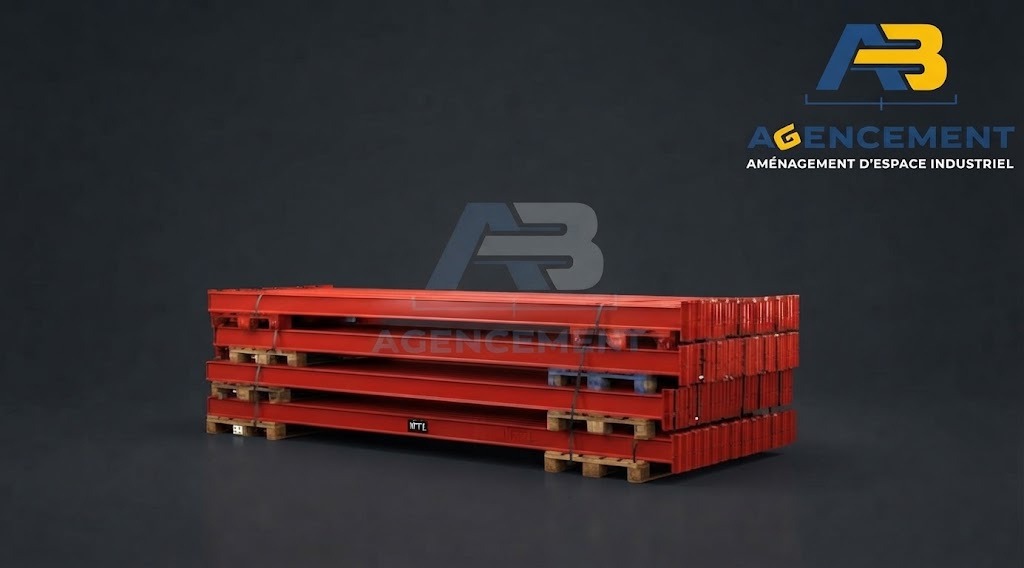 Ab Agencement Rayonnage A Guilly Pres D Orleans Lisse Rouge